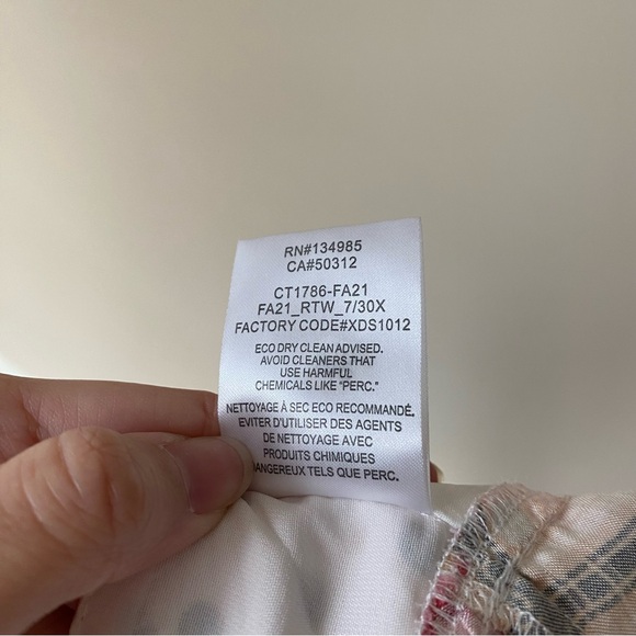 For Love and Lemons Marissa Patchwork Crop Puff Sleeve Shirt Top Size Small S - Picture 14 of 16